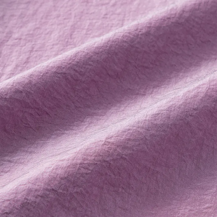 婦人ナイロンジャケット L パープル