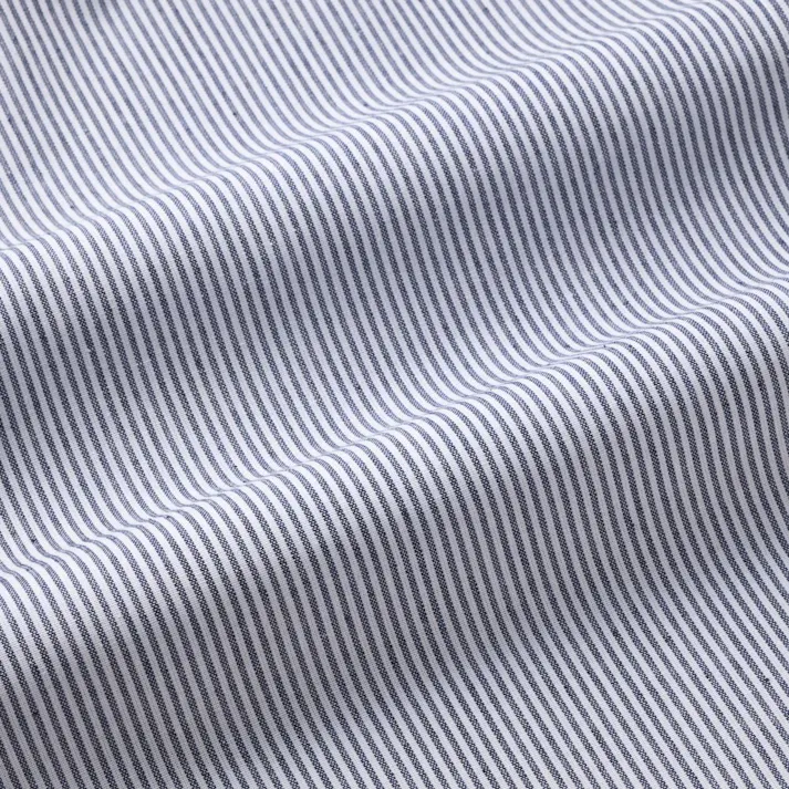 ヒッコリーシャツ 3L ネイビー