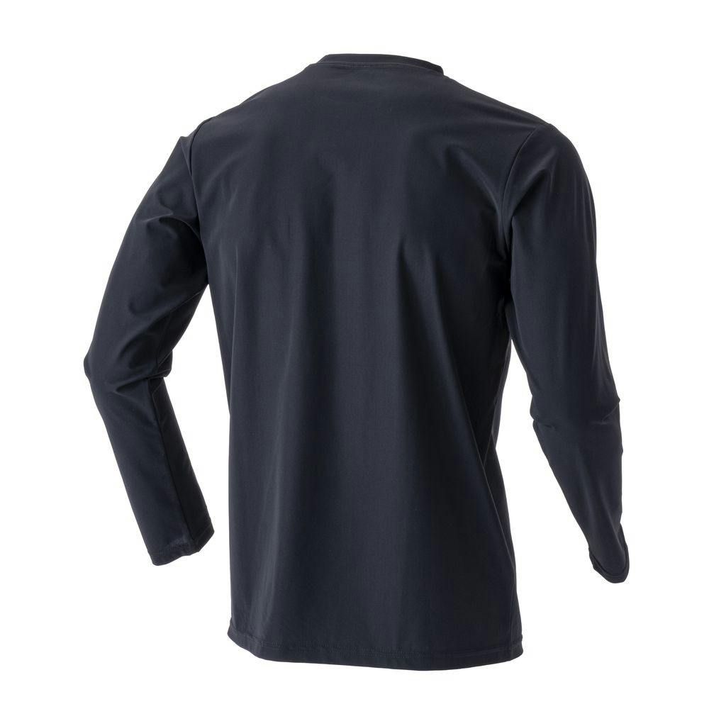 カインズ 2WAYストレッチ Tシャツ 長袖 ブラック L | 作業着・作業服