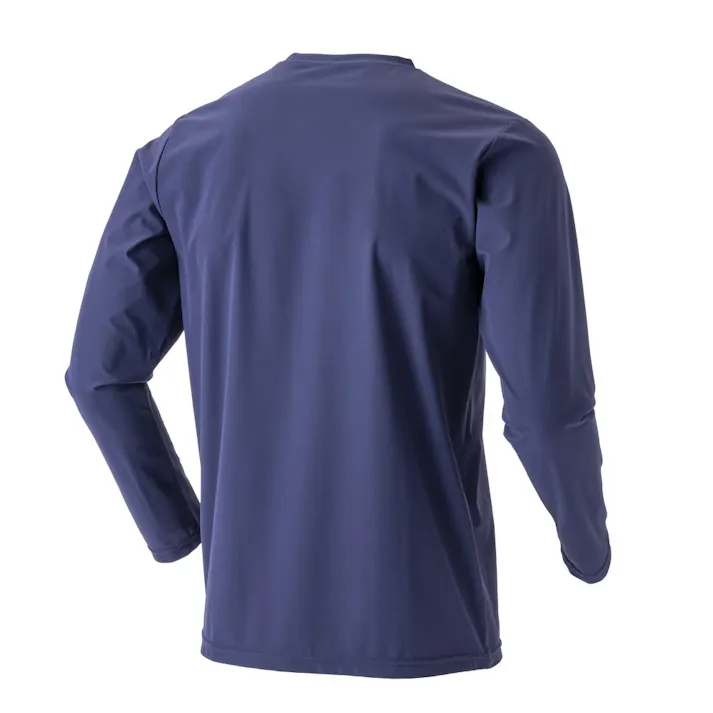 カインズ 2WAYストレッチ Tシャツ 長袖 ネイビー 3L
