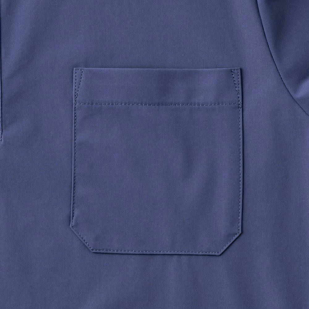 カインズ 2WAYストレッチ ポロシャツ 長袖 ネイビー M | 作業着・作業