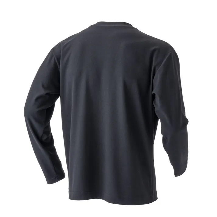 カインズ GDポケット付きメッシュTシャツ 長袖 ブラック M