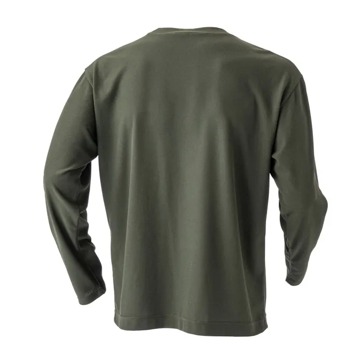 カインズ GDポケット付きメッシュTシャツ 長袖 LL グリーン