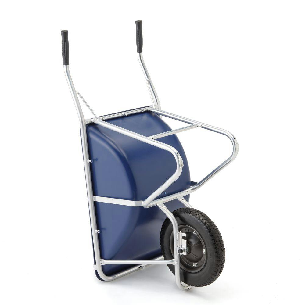 重心が変えられる深型アルミ一輪車 ノーパンク05 | 運搬 通販