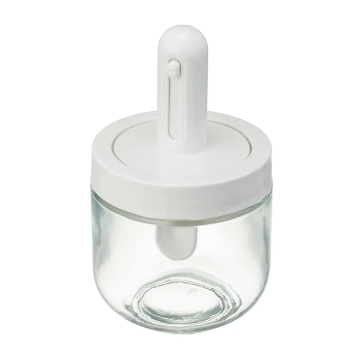 調味料ポット 丸 ホワイト