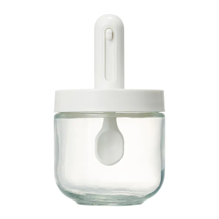 調味料ポット 丸 ホワイト