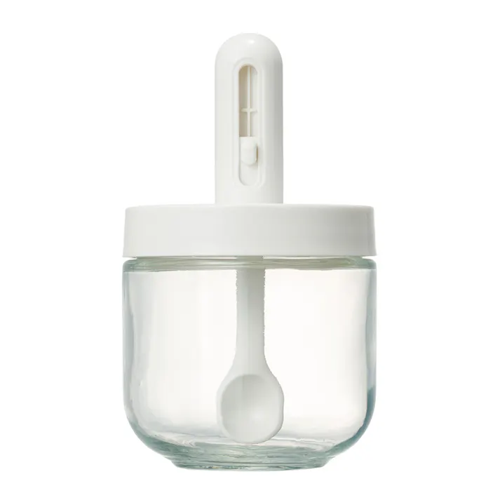 調味料ポット 丸 ホワイト