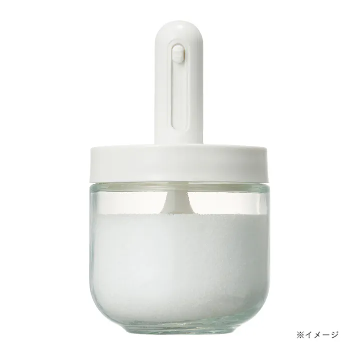 調味料ポット 丸 ホワイト