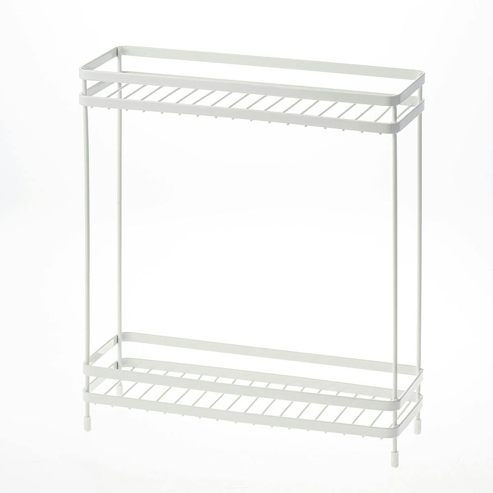 ワイヤーバスラック2段 浴室ラック