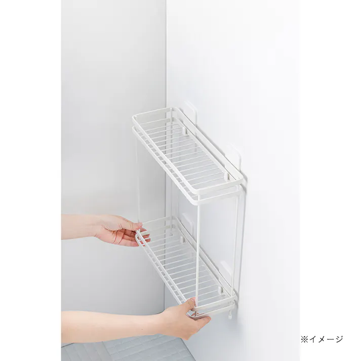 ワイヤーバスラック2段