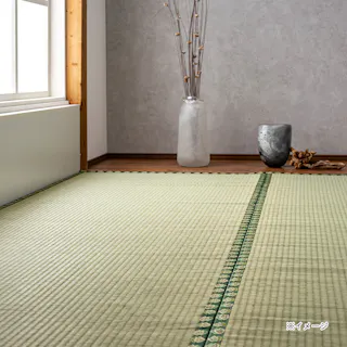 丈夫で長持ちする撥水い草上敷 和 江戸間 2帖