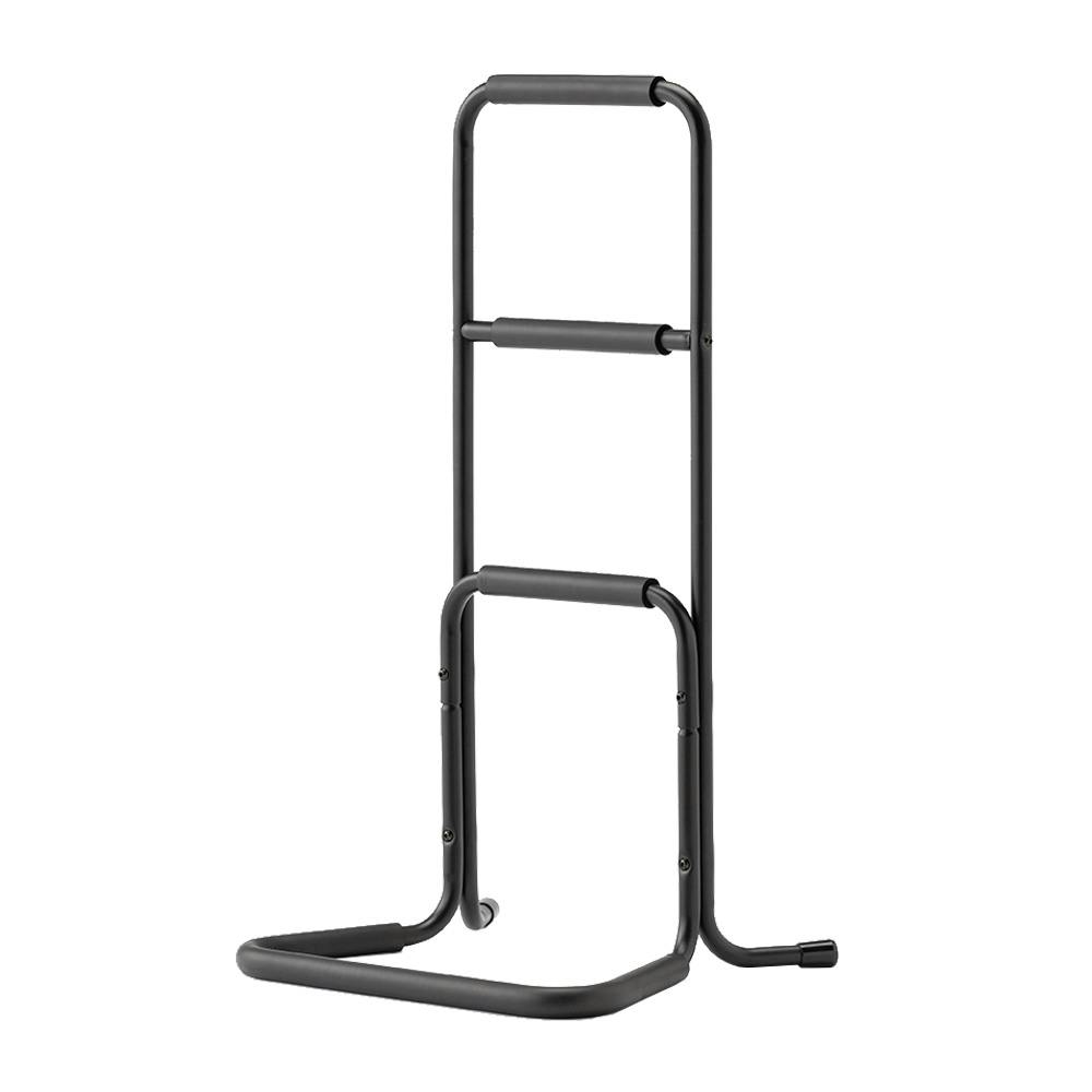 立ち上がりサポートステッキ3段 ブラック 幅43cm 奥行37.5cm 高さ81cm
