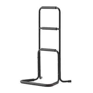 立ち上がりサポートステッキ3段 ブラック 幅43cm 奥行37.5cm 高さ81cm