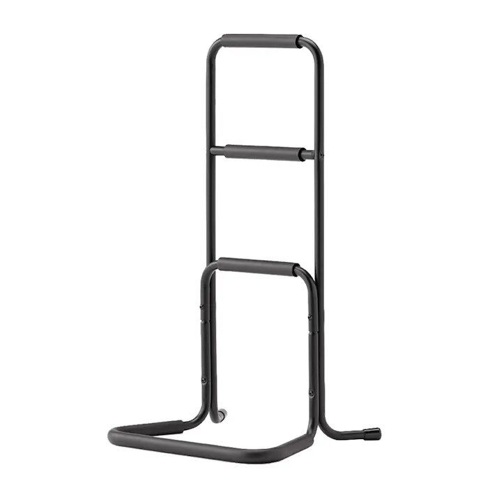 立ち上がりサポートステッキ3段 ブラック 幅43cm 奥行37.5cm 高さ81cm