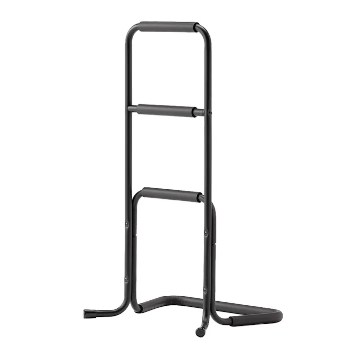 立ち上がりサポートステッキ3段 ブラック 幅43cm 奥行37.5cm 高さ81cm