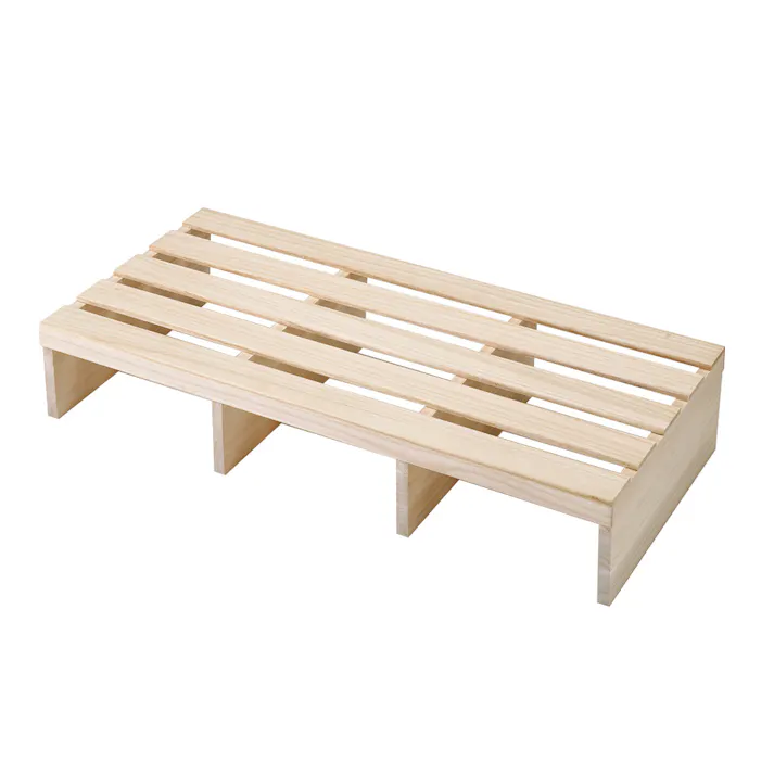 除湿剤が置ける高脚桐すのこ