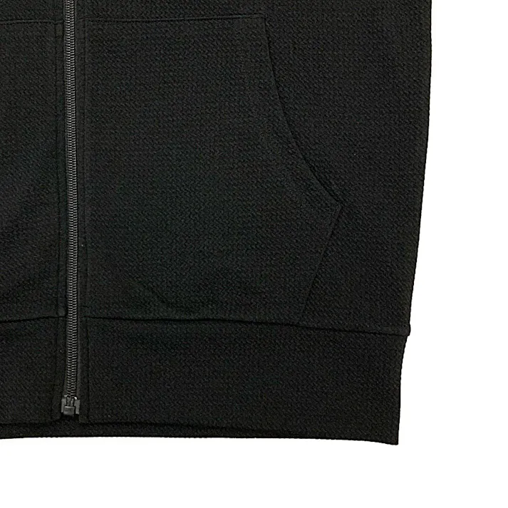 UVカット パーカー L ブラック