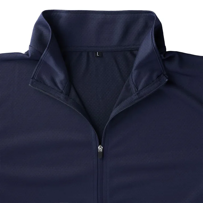 UVカットスタンドジャケット L ネイビー