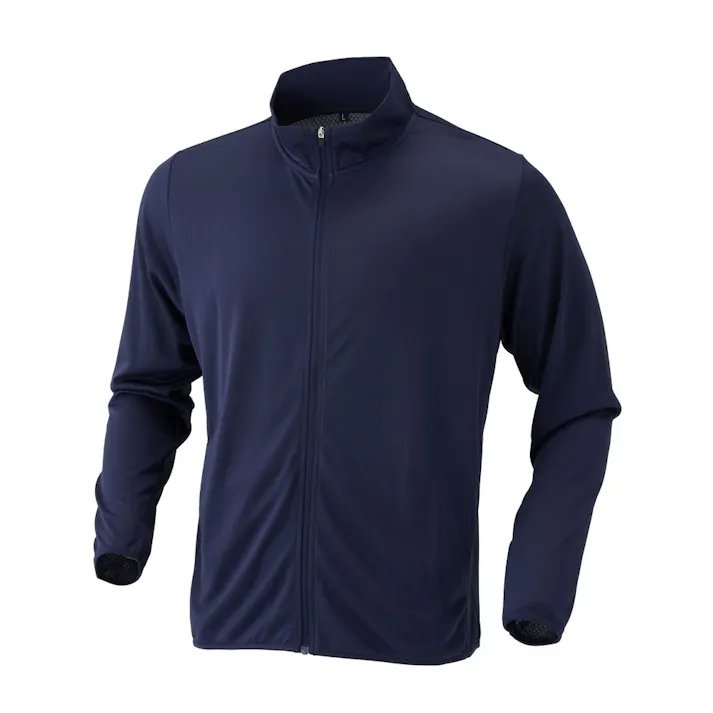 UVカットスタンドジャケット L ネイビー