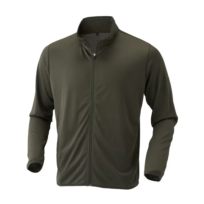 UVカットスタンドジャケット L カーキ