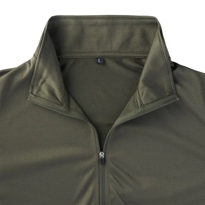 UVカットスタンドジャケット L カーキ