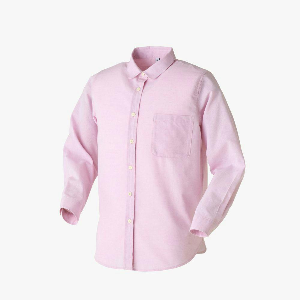 婦人ダンガリーシャツ M ピンク | 作業着・作業服・安全靴 通販