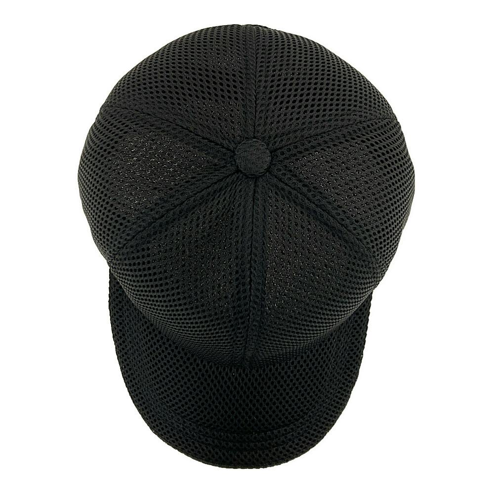 洗えるメッシュキャップ ブラック | 作業着・作業服・安全靴 通販