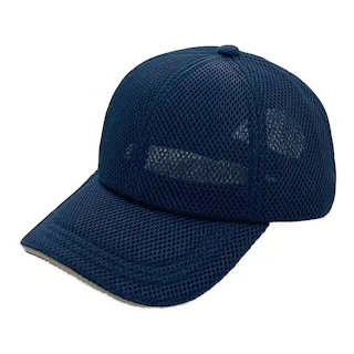 洗えるメッシュキャップ ネイビー