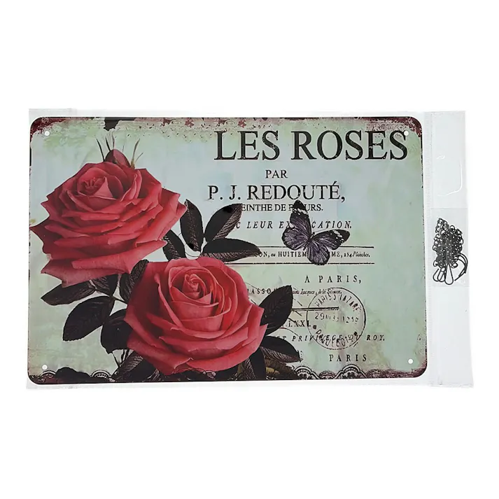 サインプレート LES ROSES 30×20cm