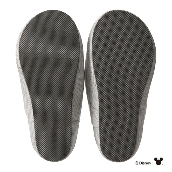 ダブルメッシュ立体インソールフィットスリッパ ミッキーマウス&ミニーマウス L