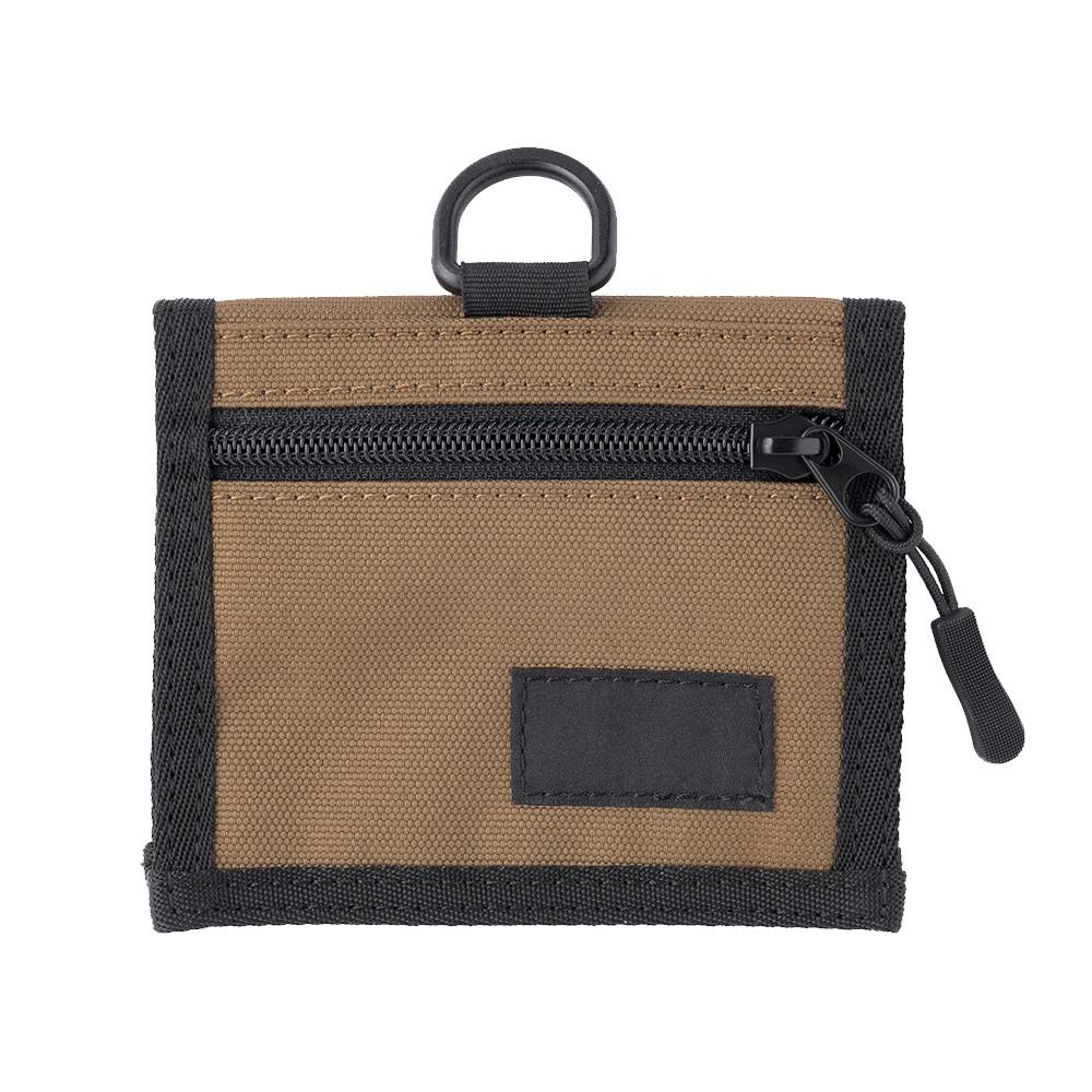 ストラップと組み合わせられる パスケース・ウォレット ベージュ