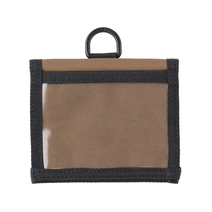 ストラップと組み合わせられる パスケース・ウォレット ベージュ