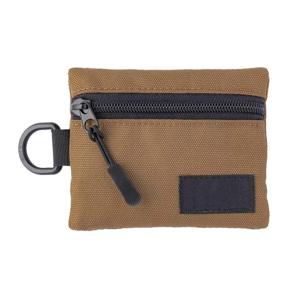ストラップと組み合わせられる 両面コインポーチ ベージュ