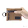 ストラップと組み合わせられる 両面コインポーチ ベージュ