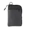 ストラップと組み合わせられる L字ファスナーマルチポーチ ブラック
