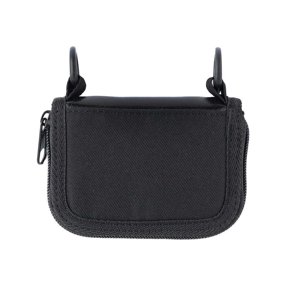 ストラップと組み合わせられる ラウンドジップウォレット S ブラック 財布 ストラップと組み合わせられる ラウンドジップウォレット S ブラック 財布