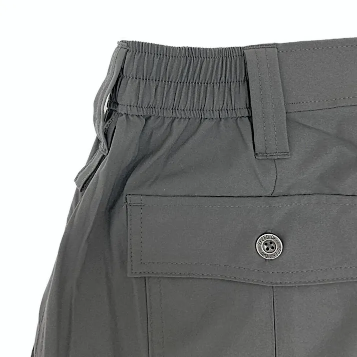 ストレッチワークカーゴパンツ チャコール ウエスト75-81cm 股下76cm