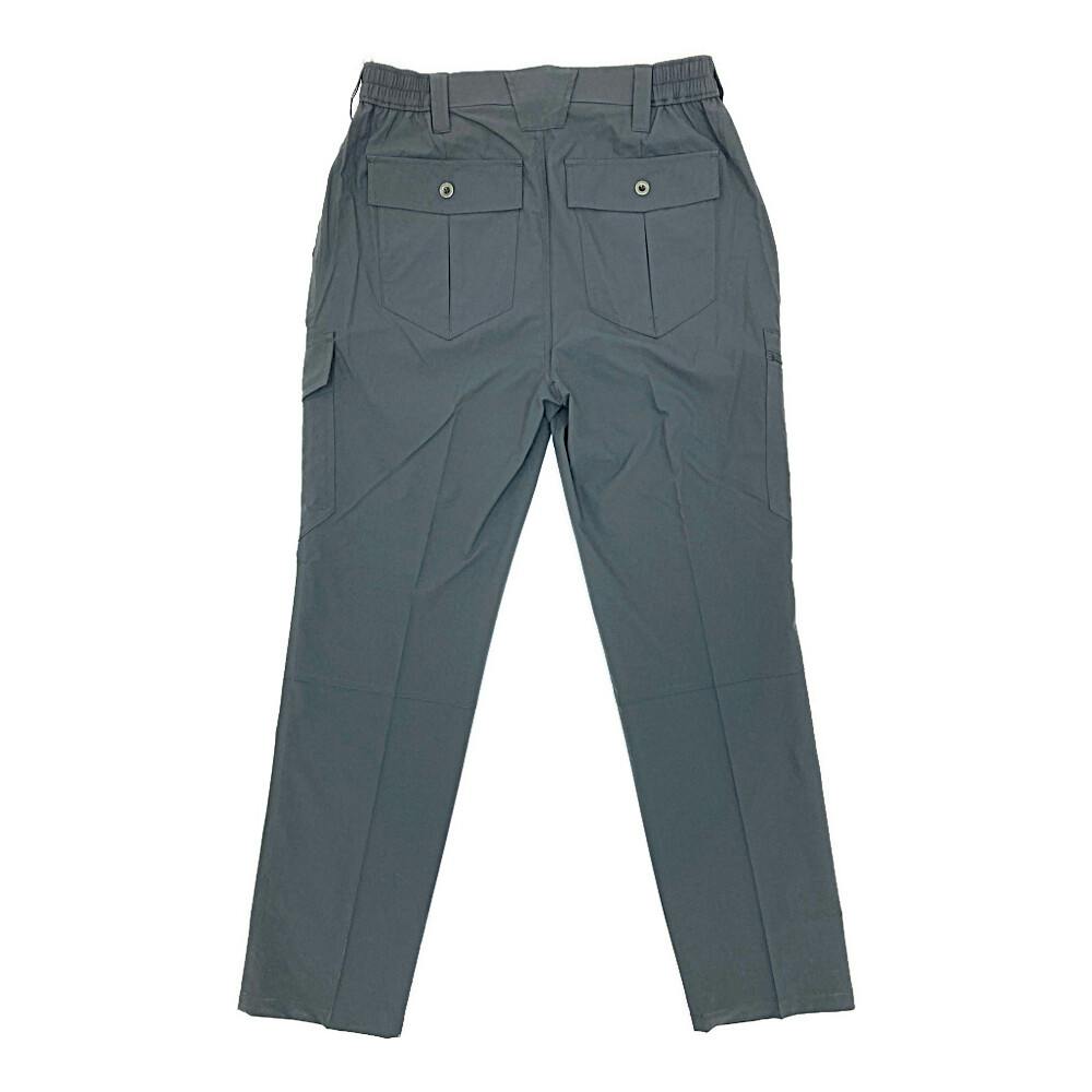 Y-3 カーゴパンツ ワークパンツ ダークグレー サイズL ストレッチワークカーゴパンツ チャコール ウエスト85cm 股下73cm