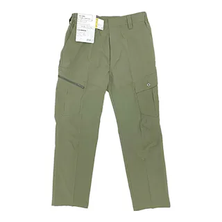ストレッチワークカーゴパンツ カーキ ウエスト75-81cm 股下67cm
