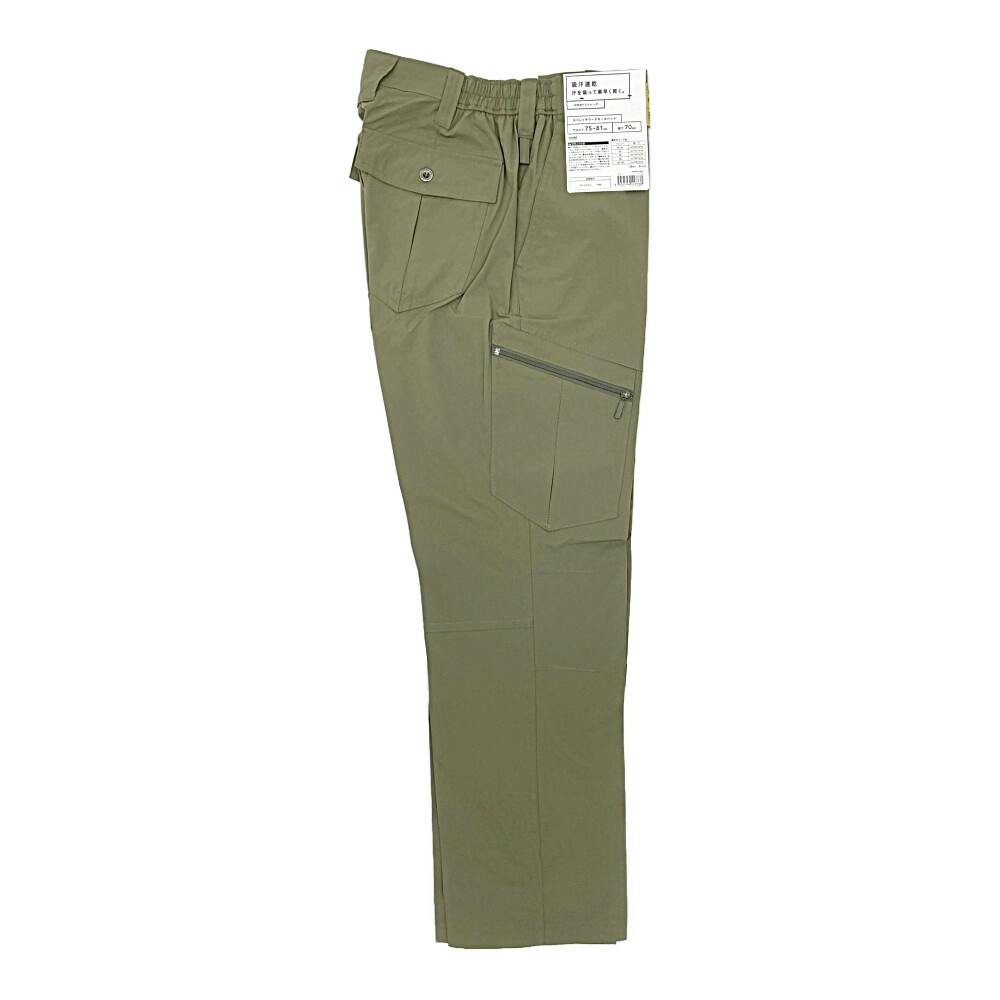 T*K様 値下げ不可【MOUNTAINSMITH】 ワークパンツ カーキ ストレッチワークカーゴパンツ カーキ ウエスト75-81cm 股下67cm