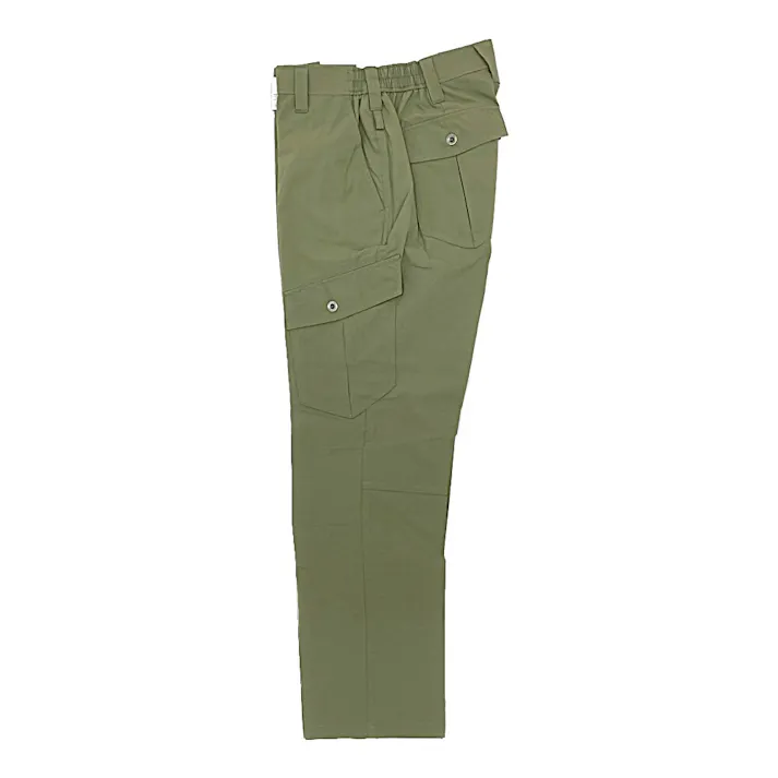 ストレッチワークカーゴパンツ カーキ ウエスト82cm 股下67cm