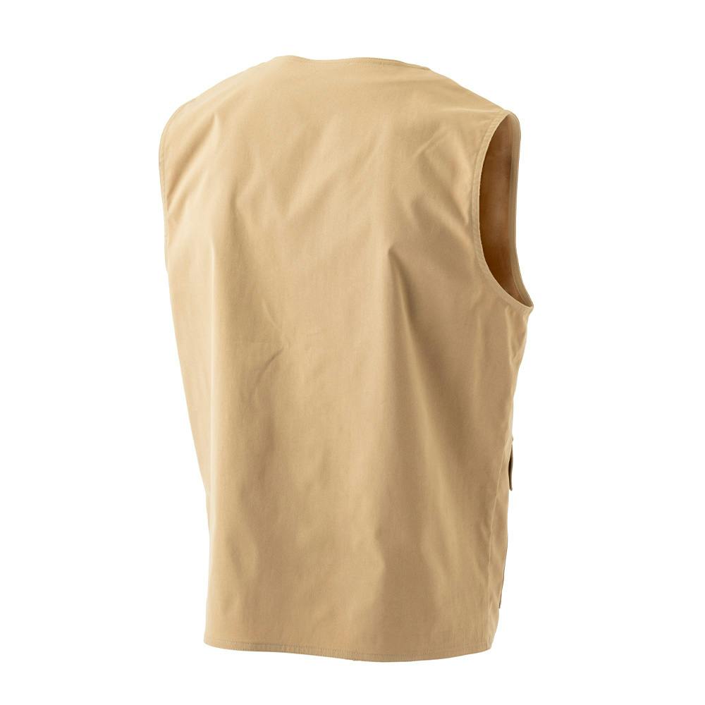 GDベスト V首 M ベージュ | 作業着・作業服・安全靴 通販
