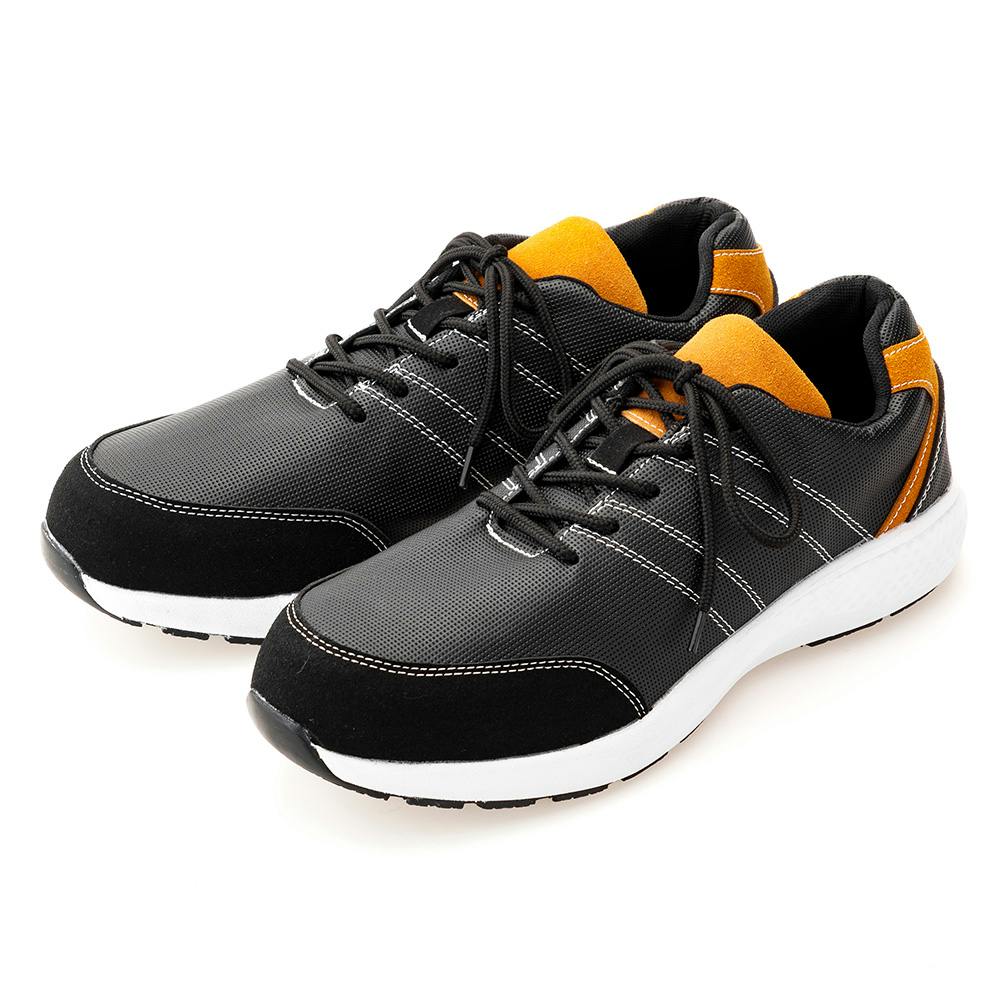 カインズ PU耐滑安全スニーカー ヒモ 26.0cm