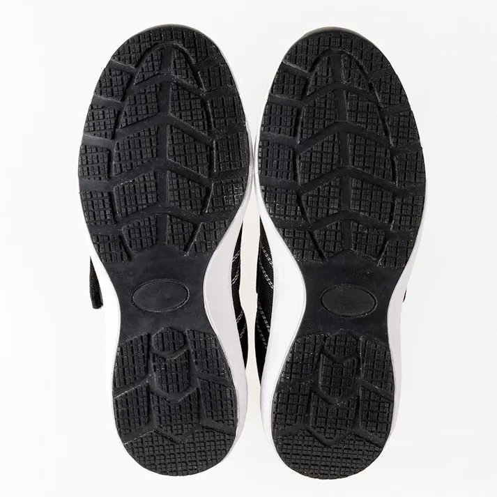 PU耐滑安全スニーカー 面ファスナー 26.0cm