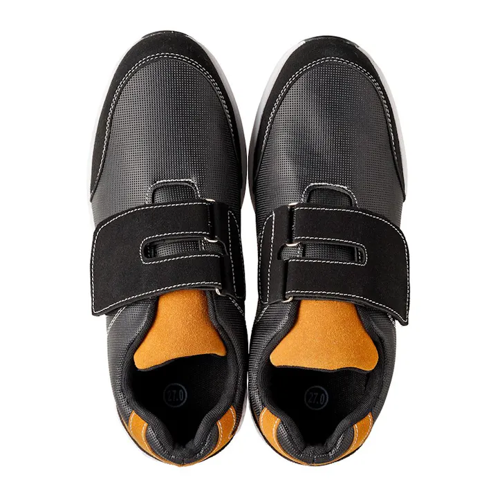 PU耐滑安全スニーカー 面ファスナー 26.0cm