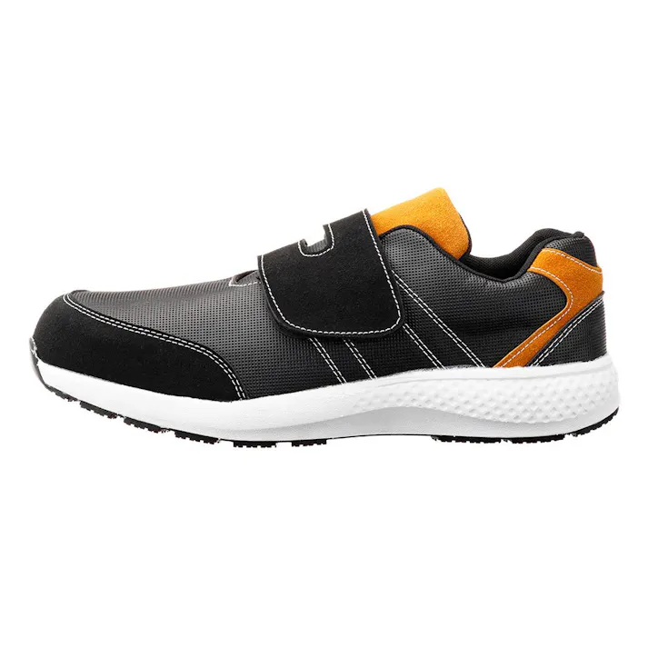 PU耐滑安全スニーカー 面ファスナー 26.5cm