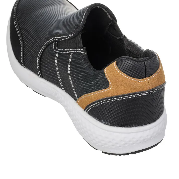 カインズ PU耐滑安全スニーカー スリッポン 25.5cm