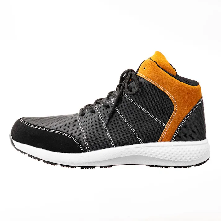 カインズ PU耐滑安全スニーカー ハイカット 26.0cm