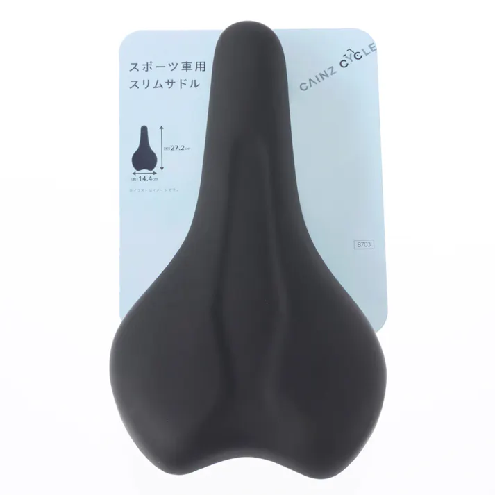 カインズ スポーツ車用 スリムサドル CY1007-2BK