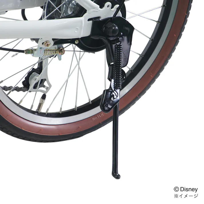 【自転車】26年モデル 折り畳み車 Disney ミッキーマウス 20インチ G6HD ブラック